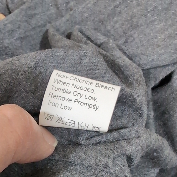 BTFBM Women's Charcoal Sleeveless Button Front Dress - Picture 6 of 8